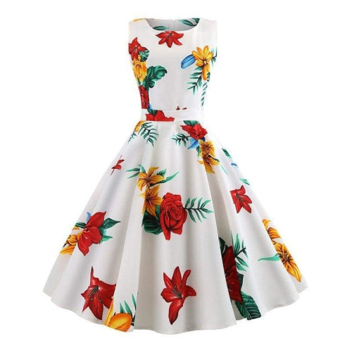 Vestido estampa floral